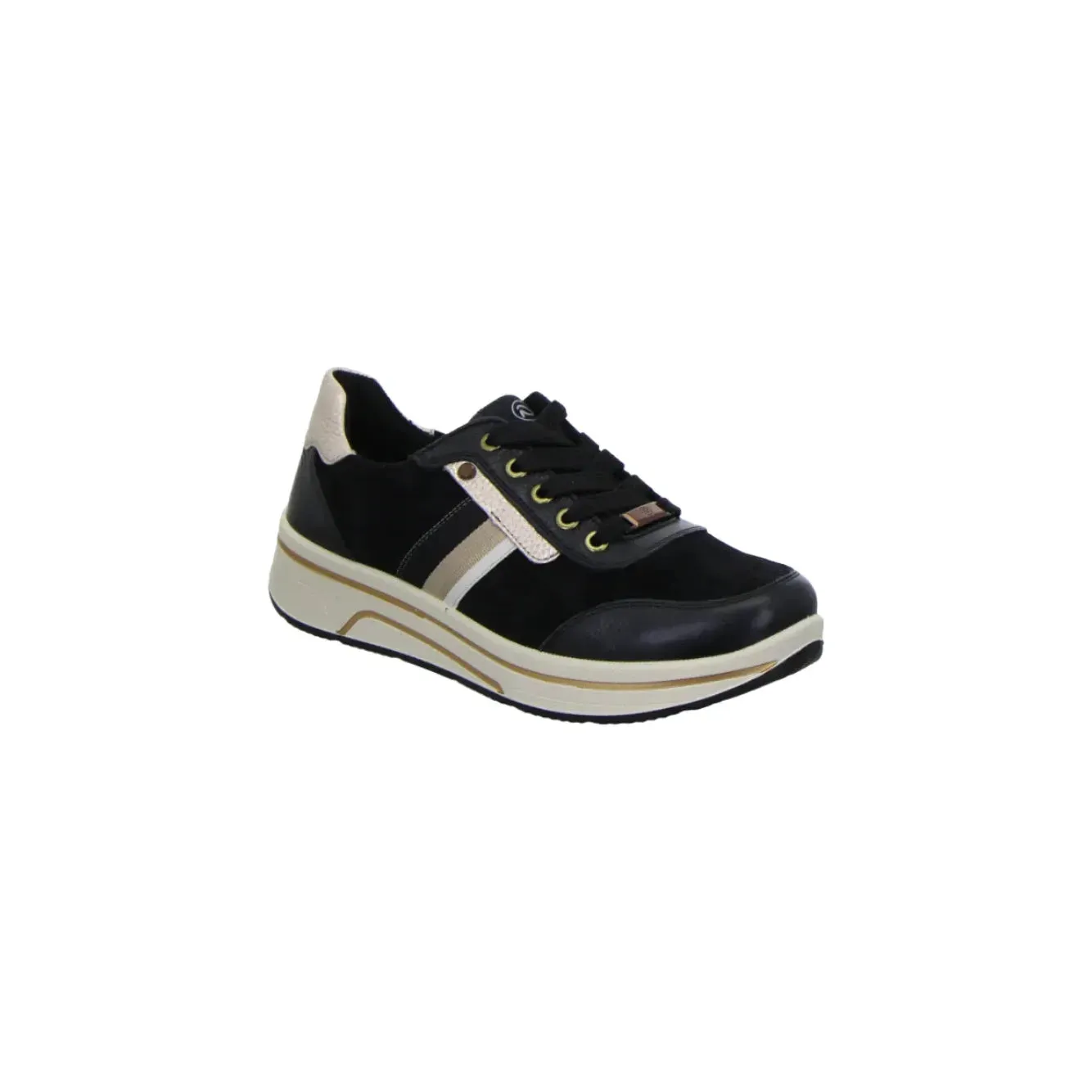 Ara Womens Sneaker 27542 Schwarz/Sand