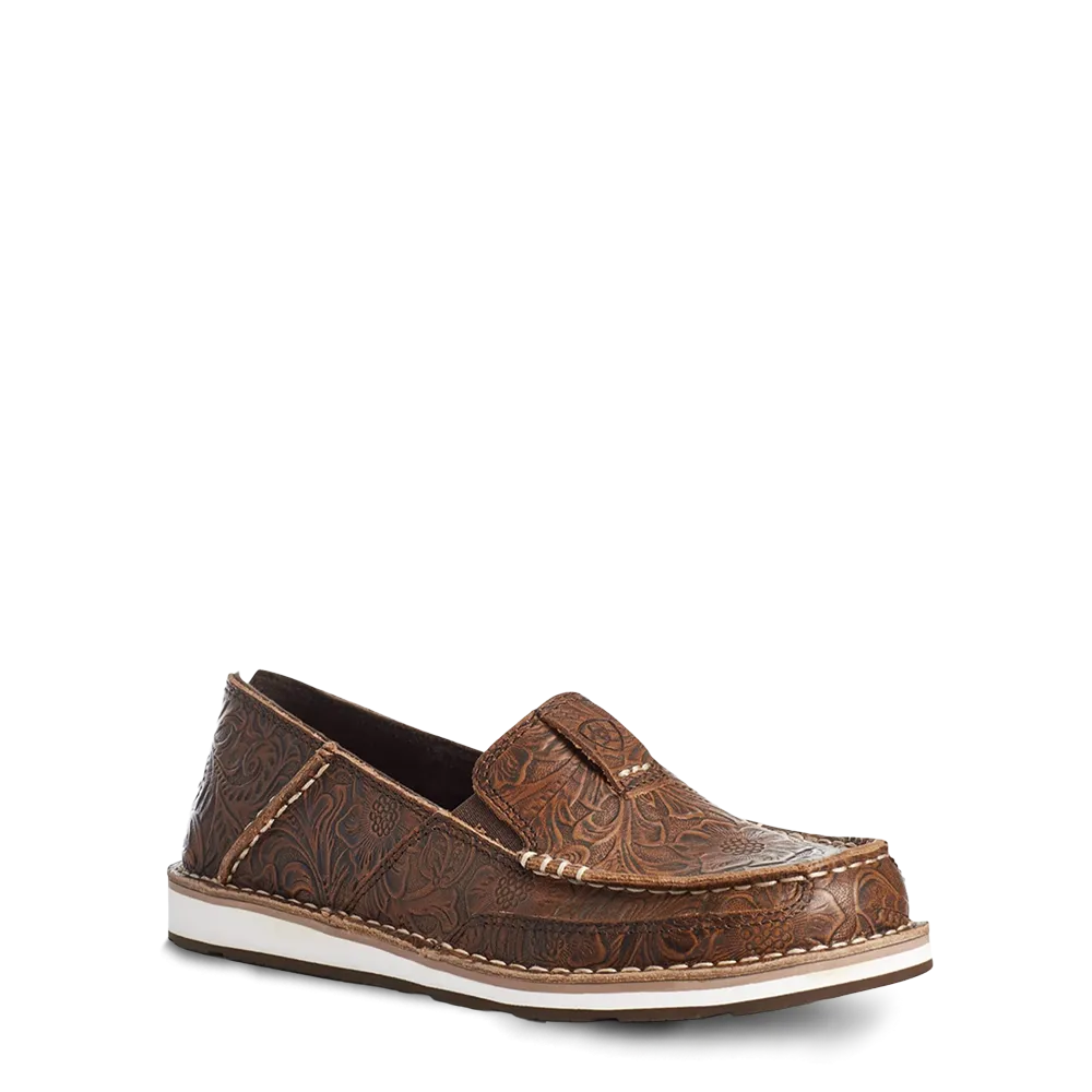 Ariat Ladies Floral Embossed Cruiser Shoes 10035831