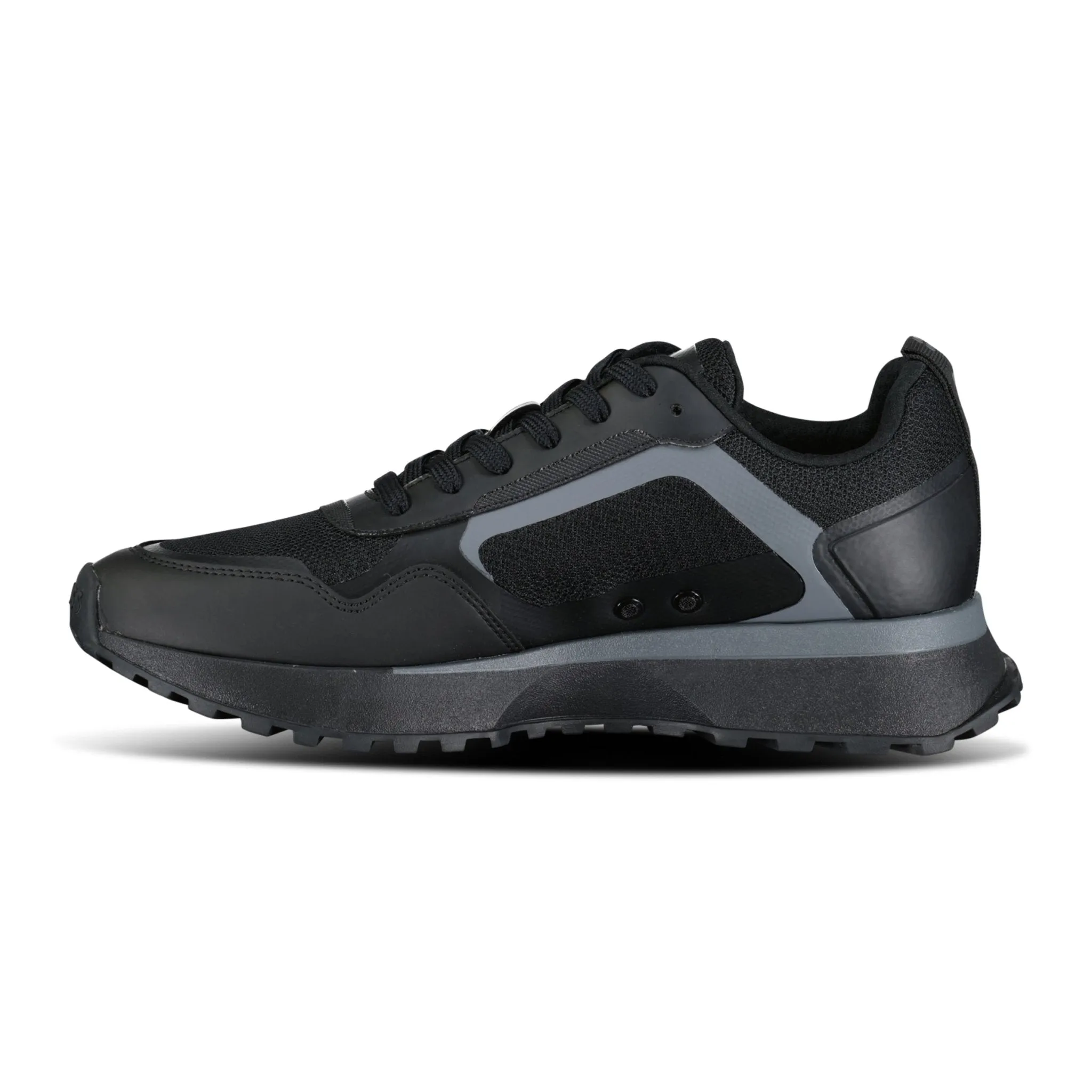 Boss Logo 'Jonah' Trainers Black