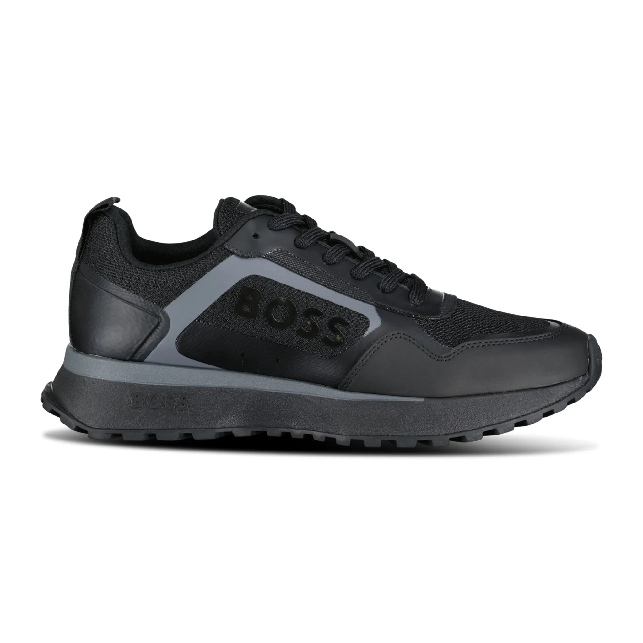 Boss Logo 'Jonah' Trainers Black