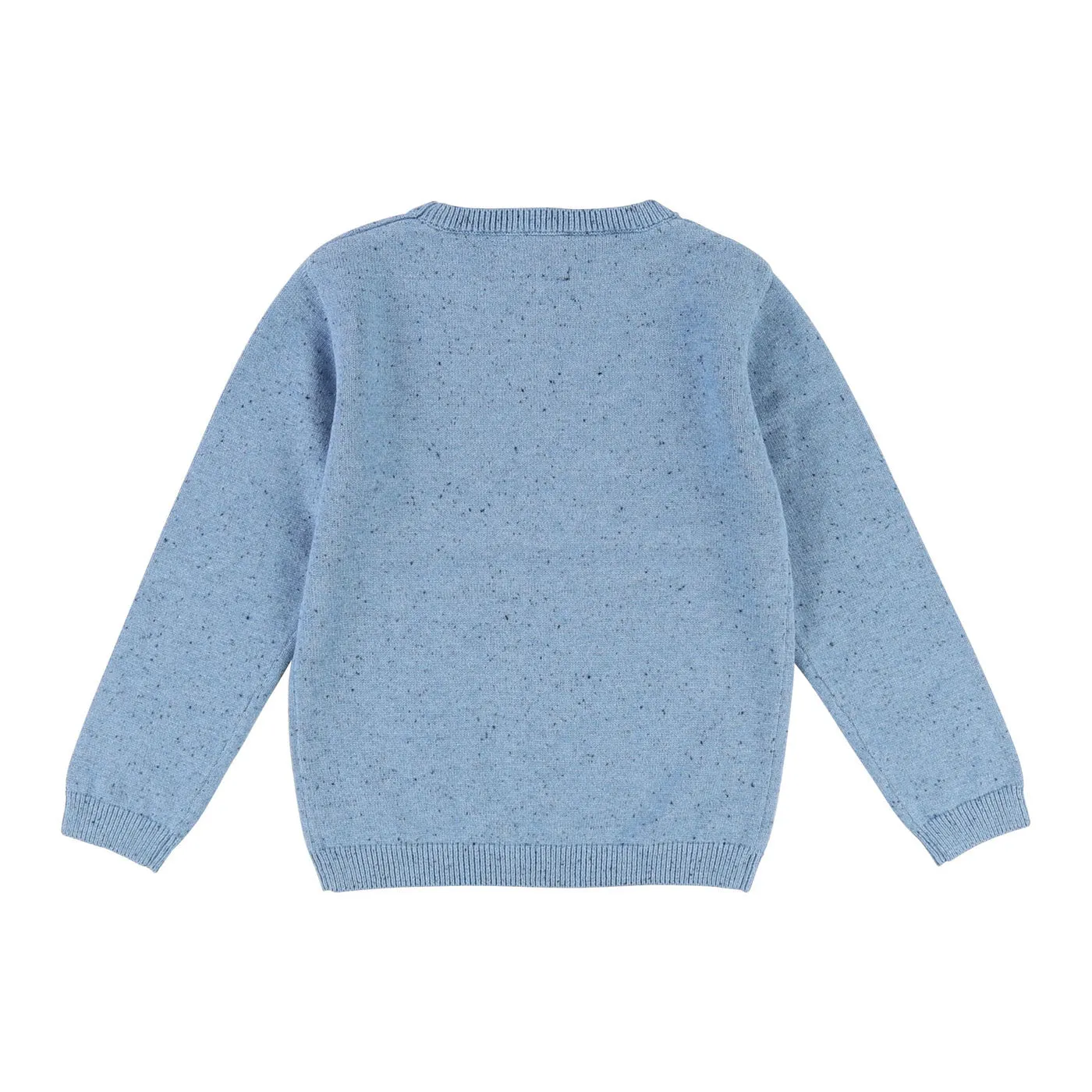Boys Wool Slub Knit Sweater