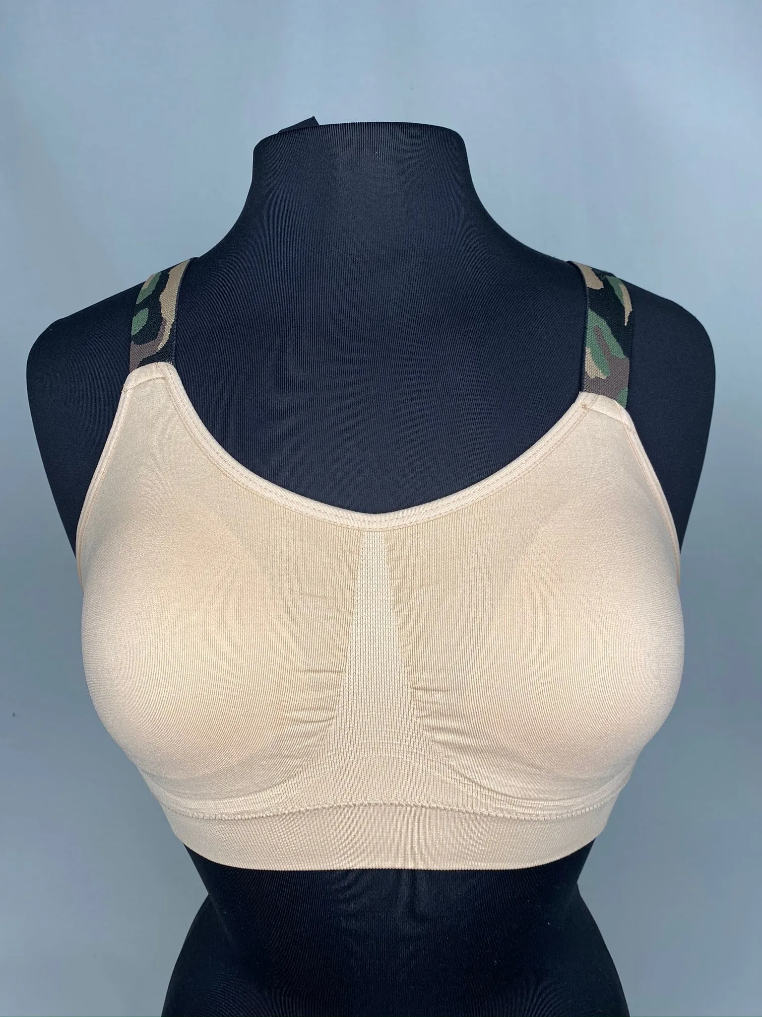 Camouflauge Elastic Band Bras