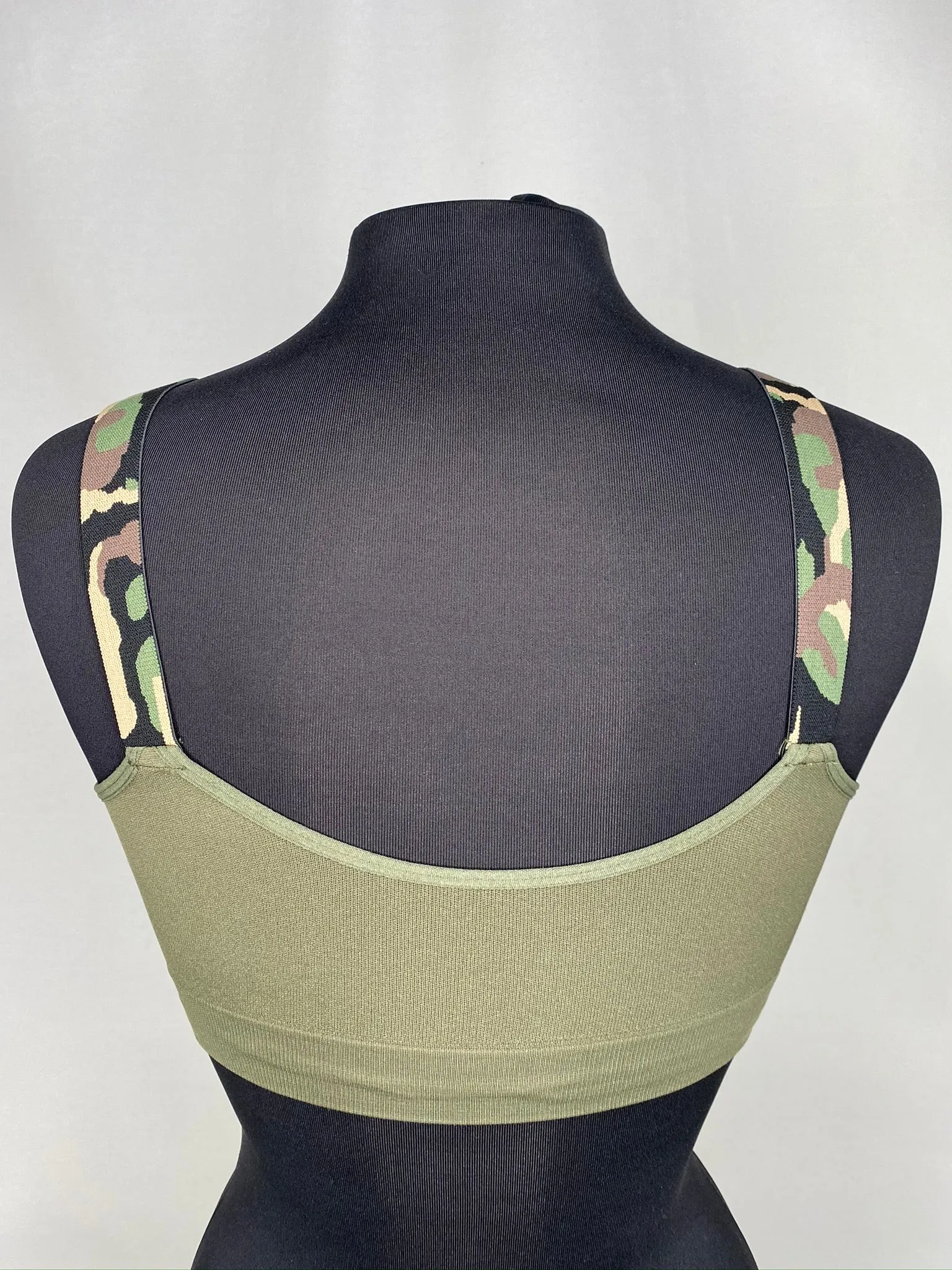 Camouflauge Elastic Band Bras