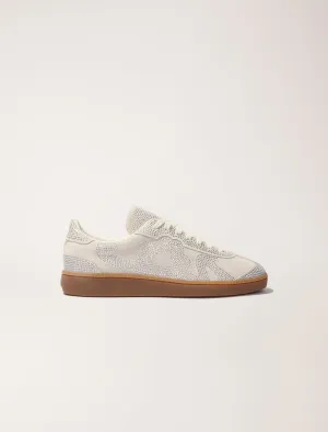 Casual rhinestone trainers