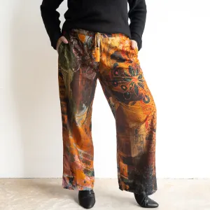 Cotton Corduroy Wide Leg Pant by Orientique Australia - Taj - 76061