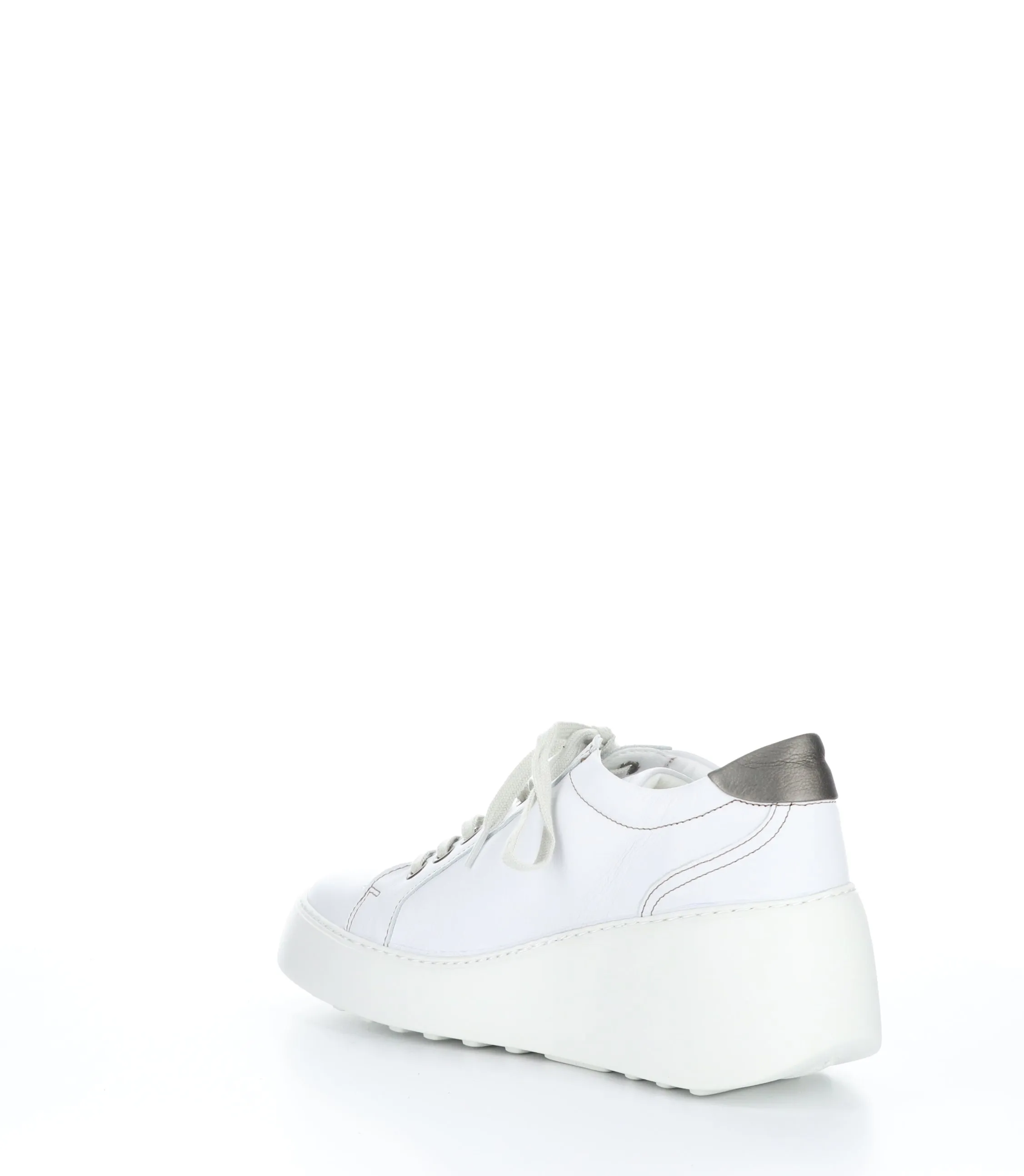 DILE450FLY Brito  White Lace-up Trainers