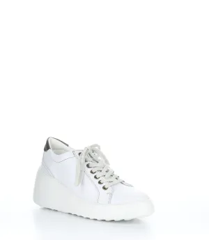 DILE450FLY Brito  White Lace-up Trainers