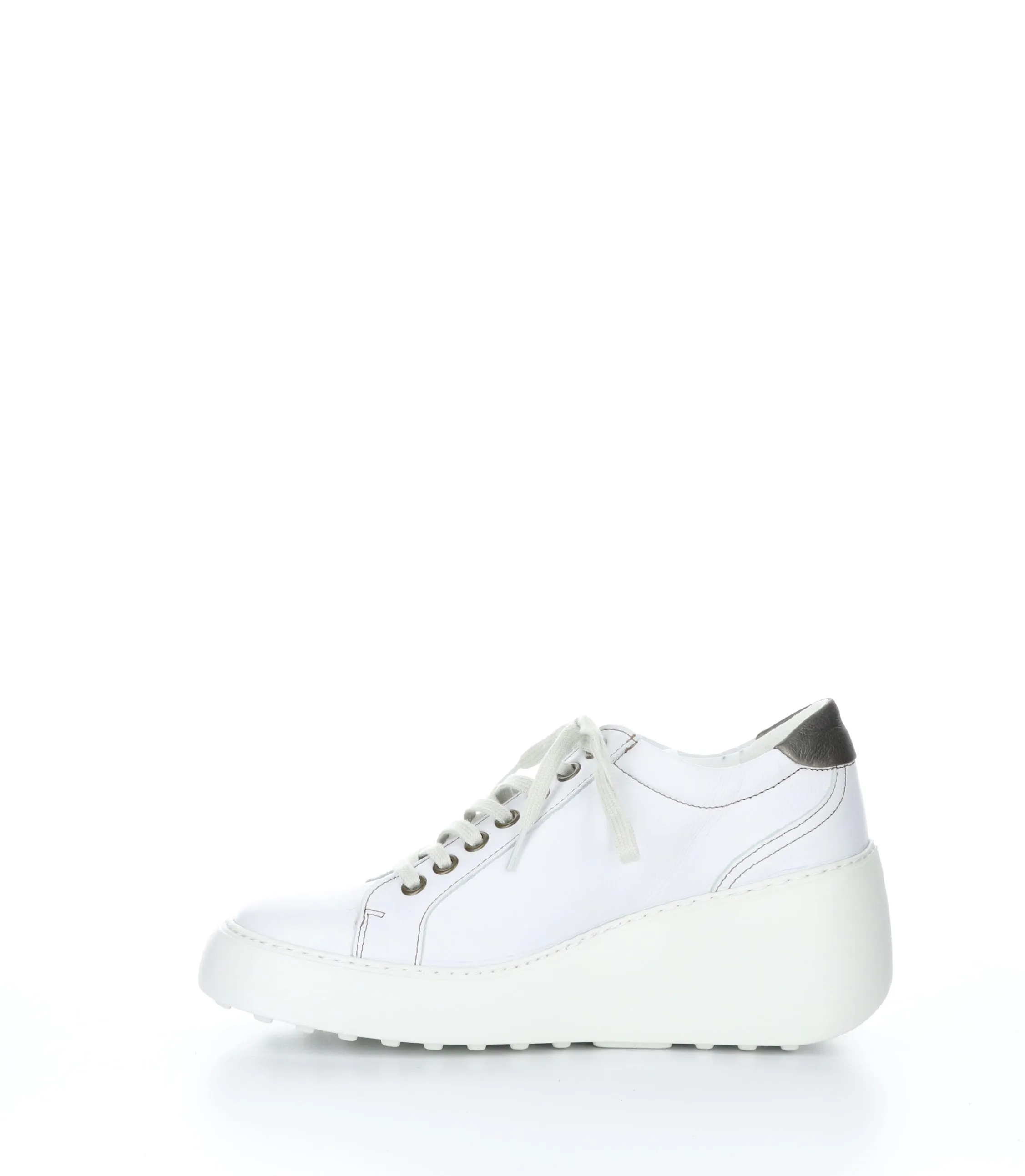 DILE450FLY Brito  White Lace-up Trainers