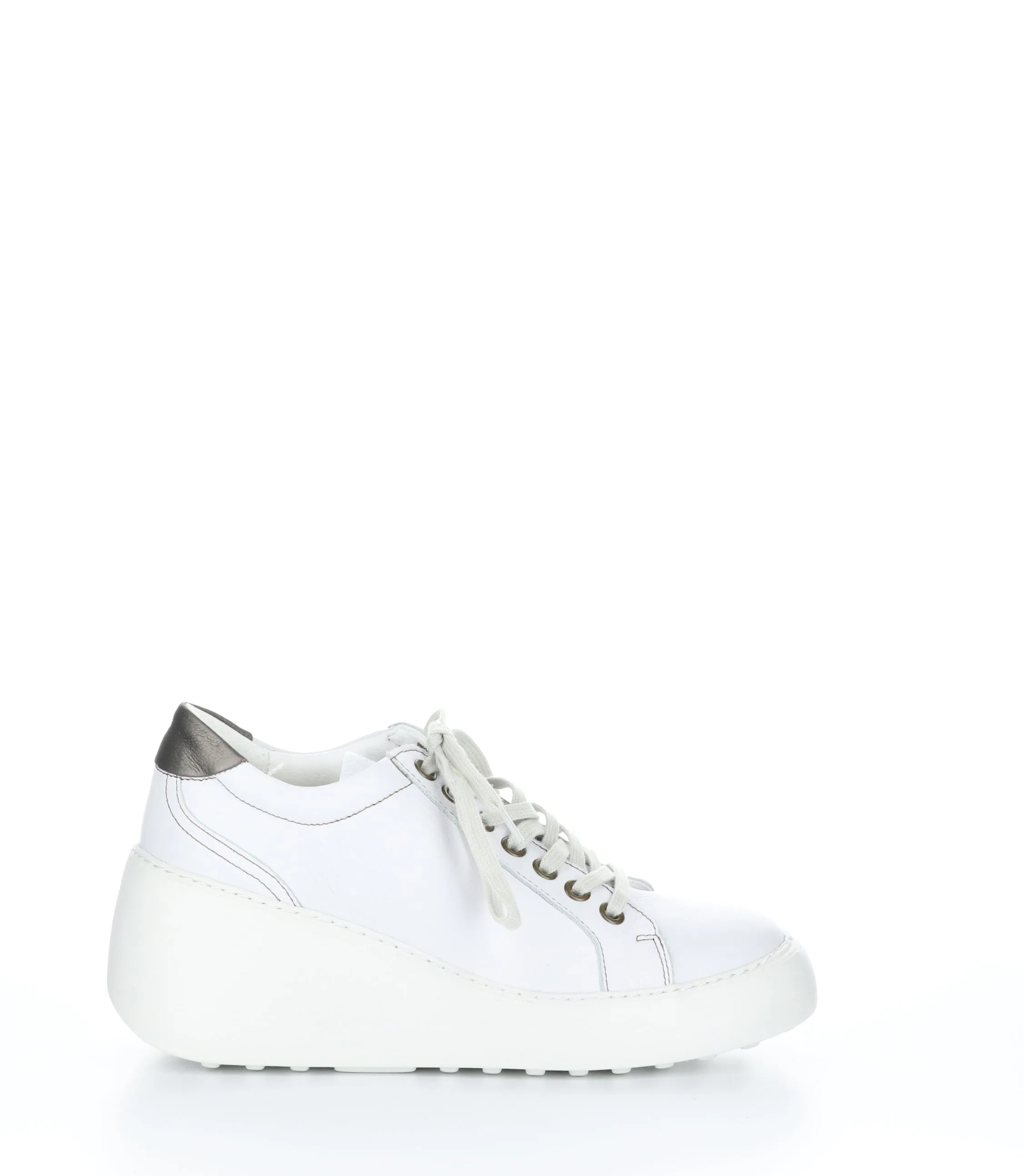 DILE450FLY Brito  White Lace-up Trainers