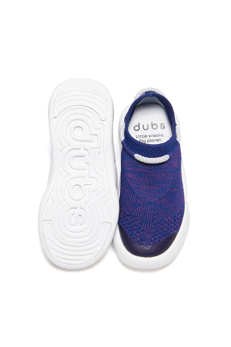 Dubs Flex Kids Vegan Recycled Sneakers | Midnight Blue