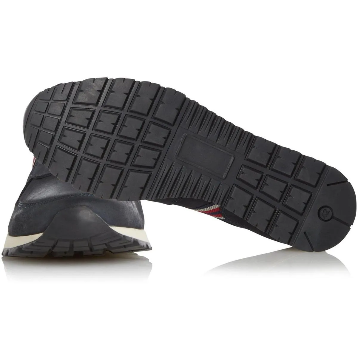 Dune Truro Side Stripe Runners Navy