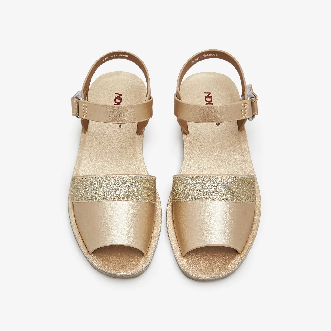 Girls Glittery Sandals