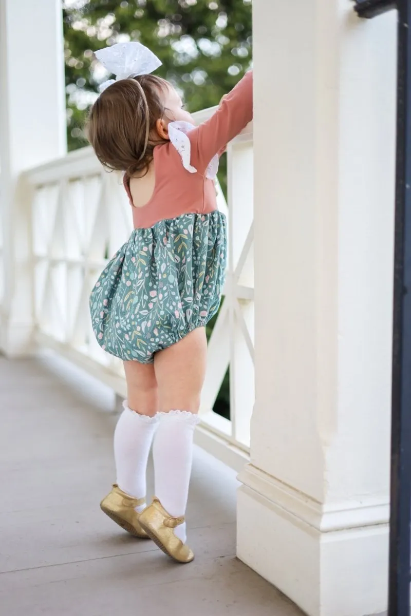 Gold Glitter Olivia Dress Shoe