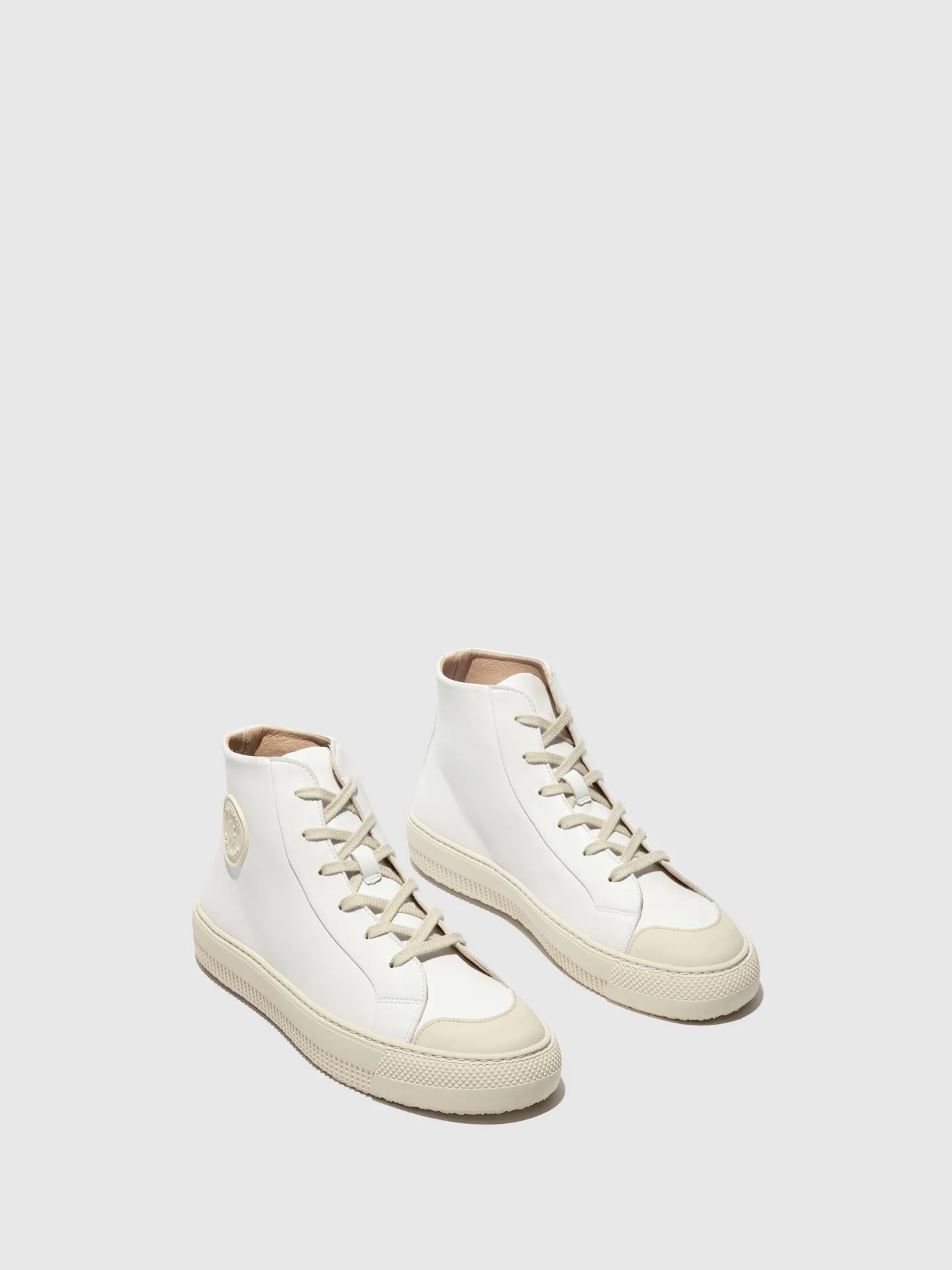 Hi-Top Trainers TOPY586FLY WHITE