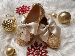 Mimi Shoes  Gold Glittery