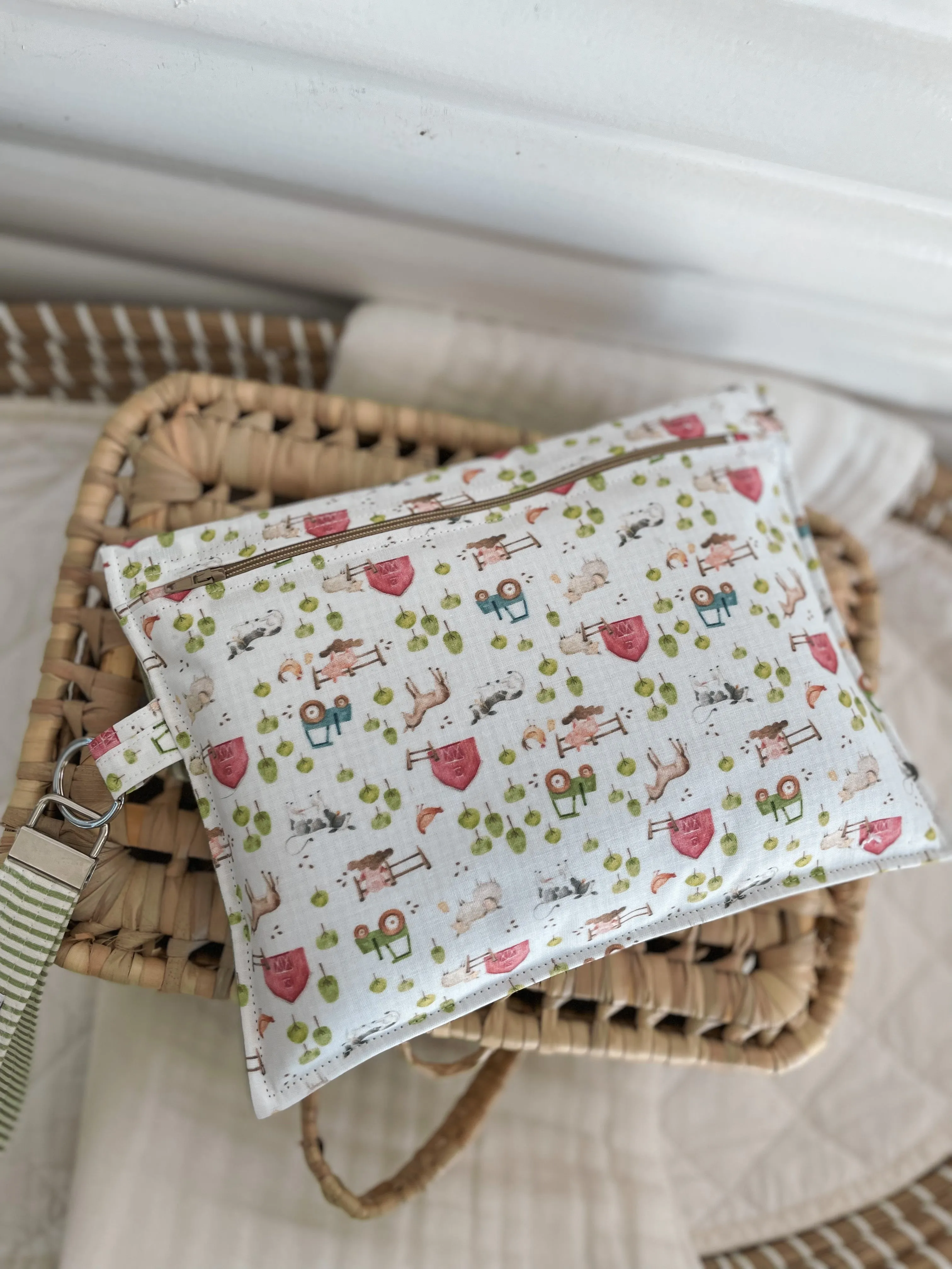 Nappy Wallet & Tractor Moccasin Set | Farmer 2.0