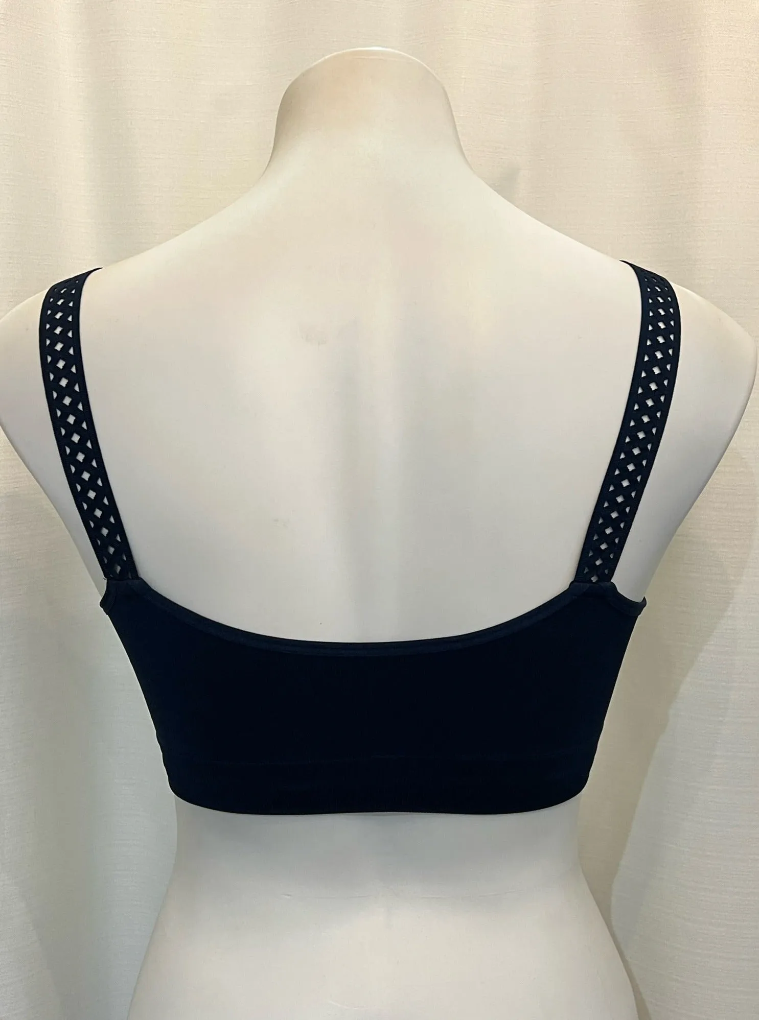 Navy Bra/Lattice