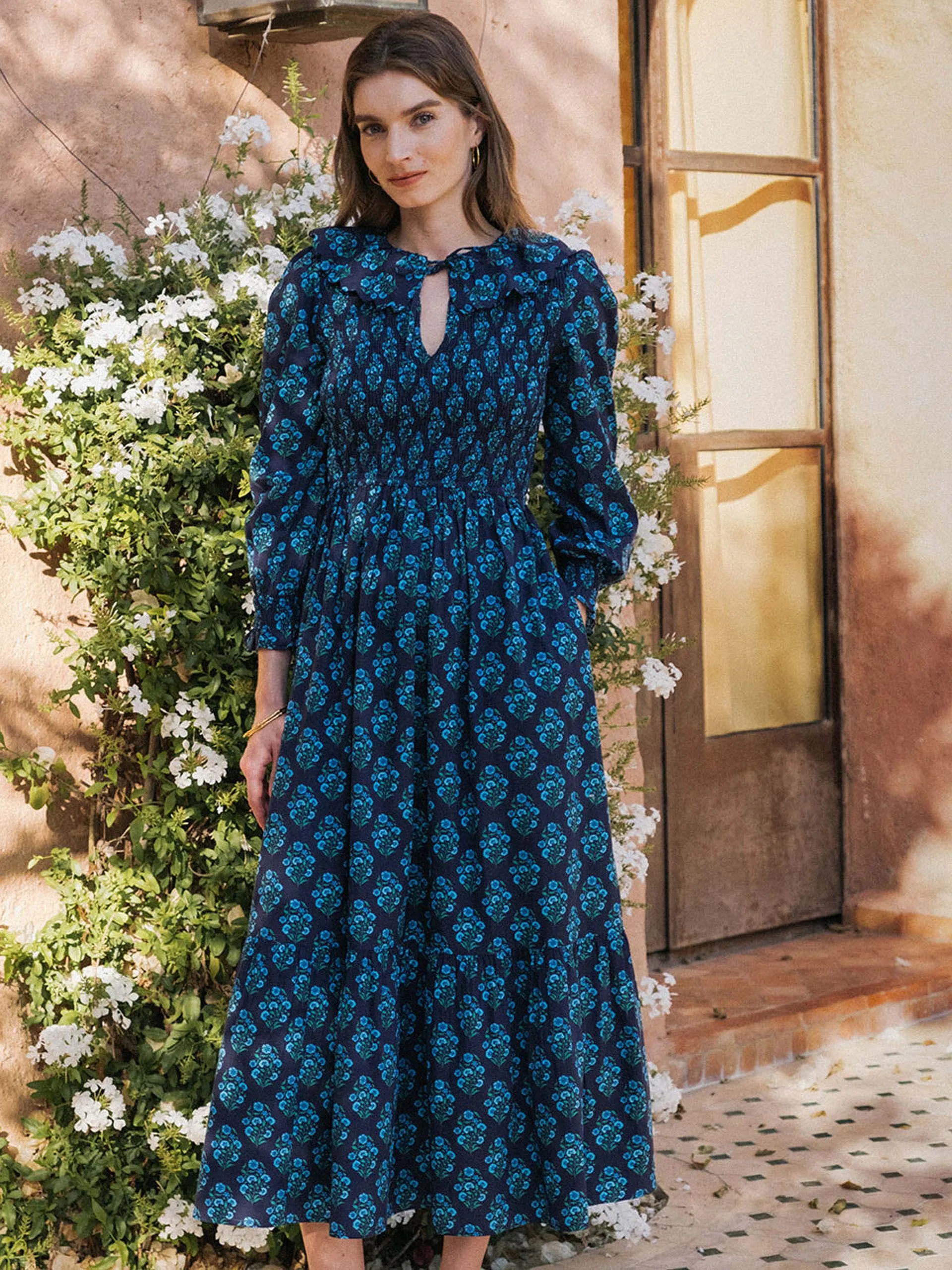 Night sky buta Rita dress
