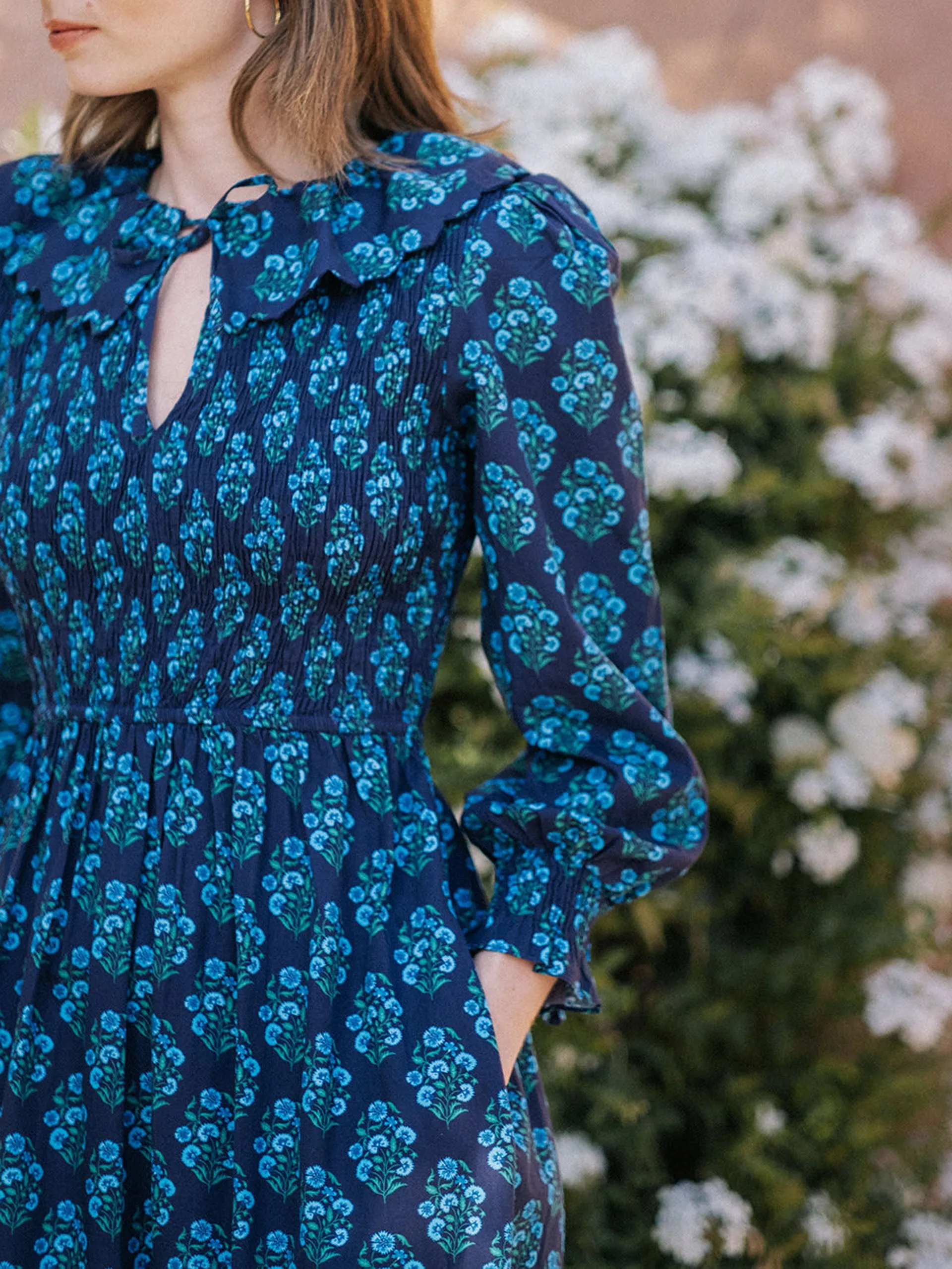 Night sky buta Rita dress