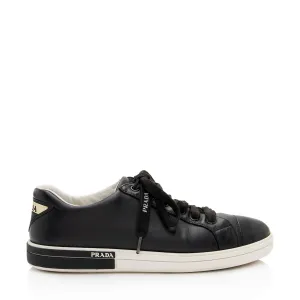 Prada Leather Macro Sneakers