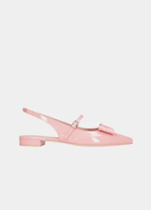 Pretty Ballerina Gorgeous Rose Pink Slingbacks