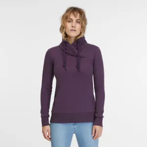 RAGWEAR WOMEN'S NESKIA SWEATSHIRT- PLUM, BONENR