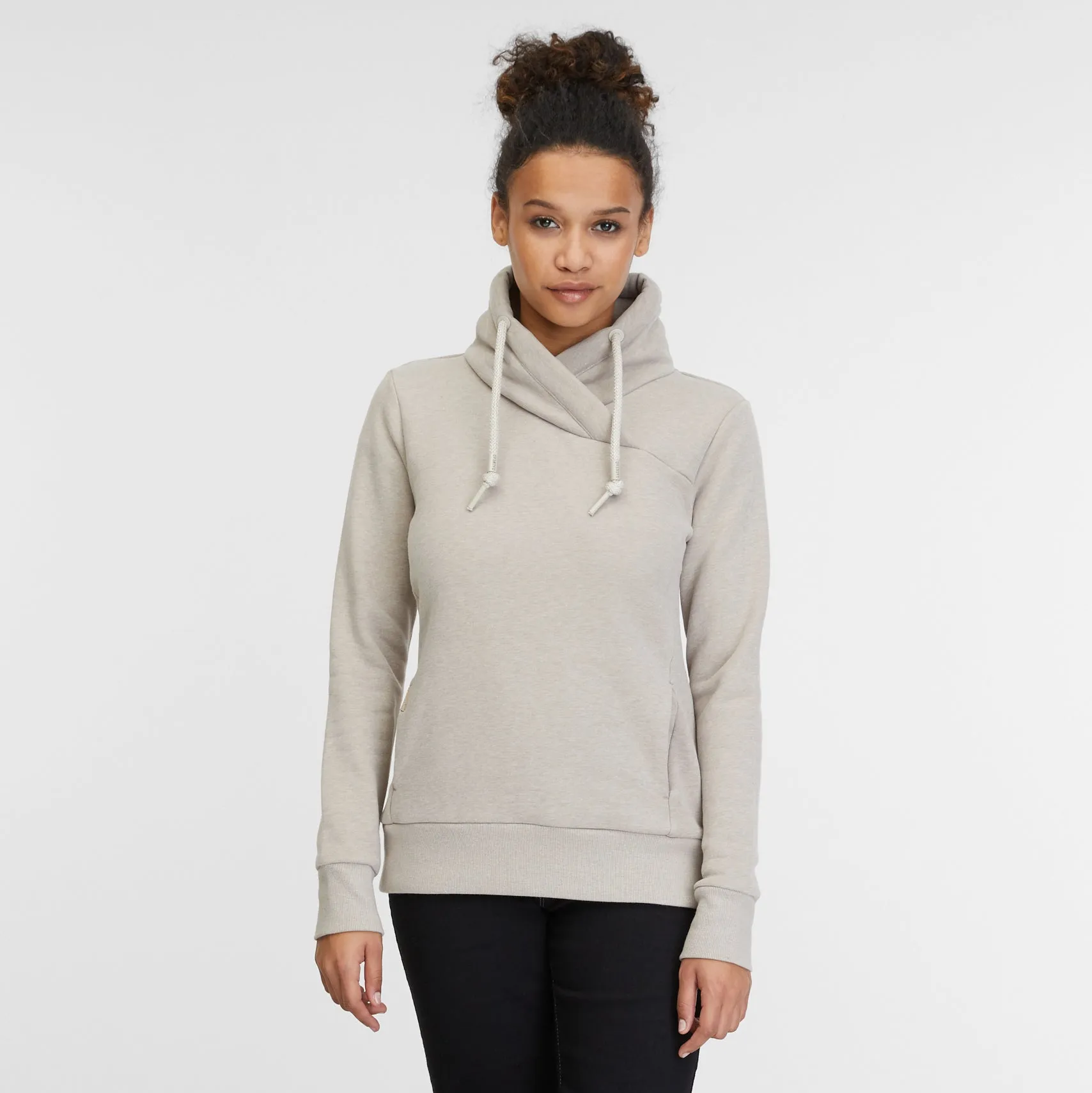 RAGWEAR WOMEN'S NESKIA SWEATSHIRT- PLUM, BONENR