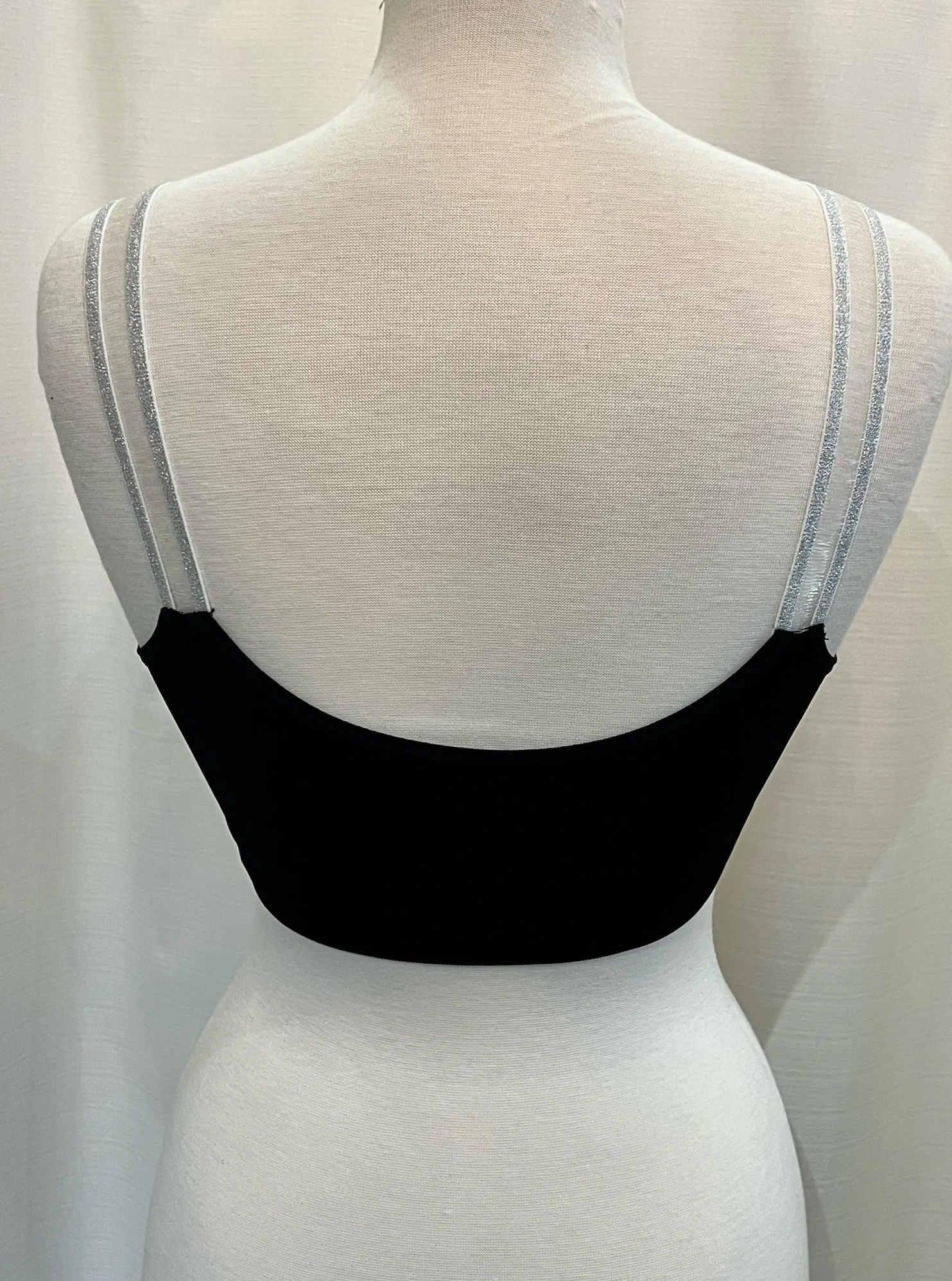Silver Sheer On Black