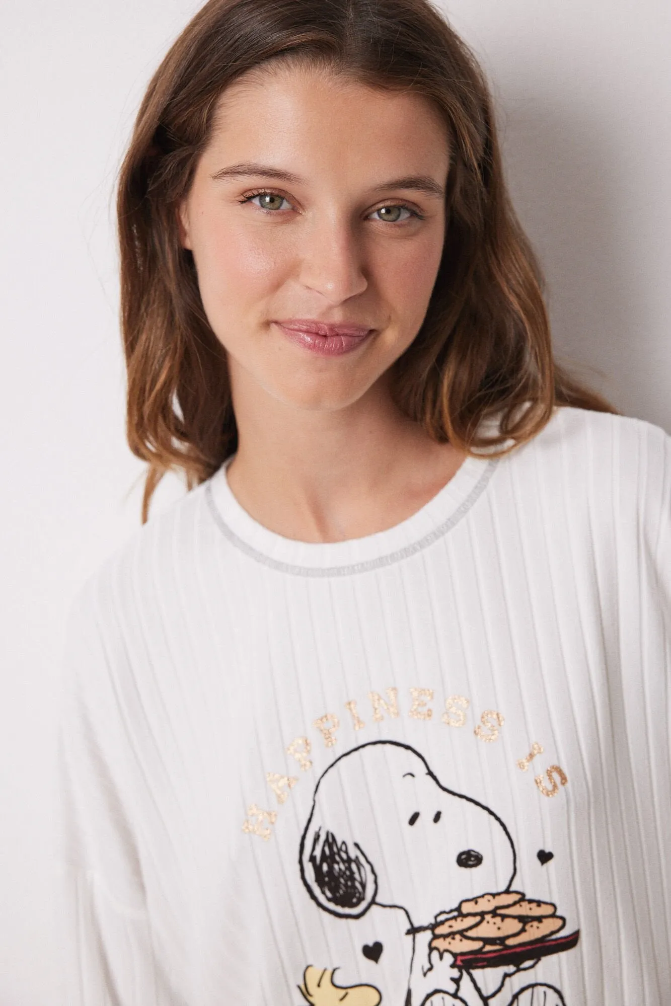 Super soft Snoopy long pajamas