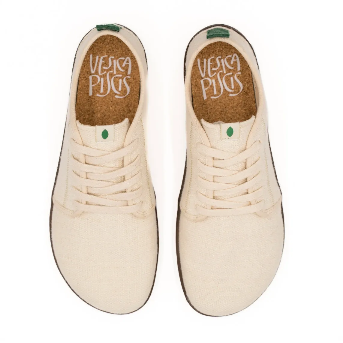 Vegan barefoot white hemp CHA006