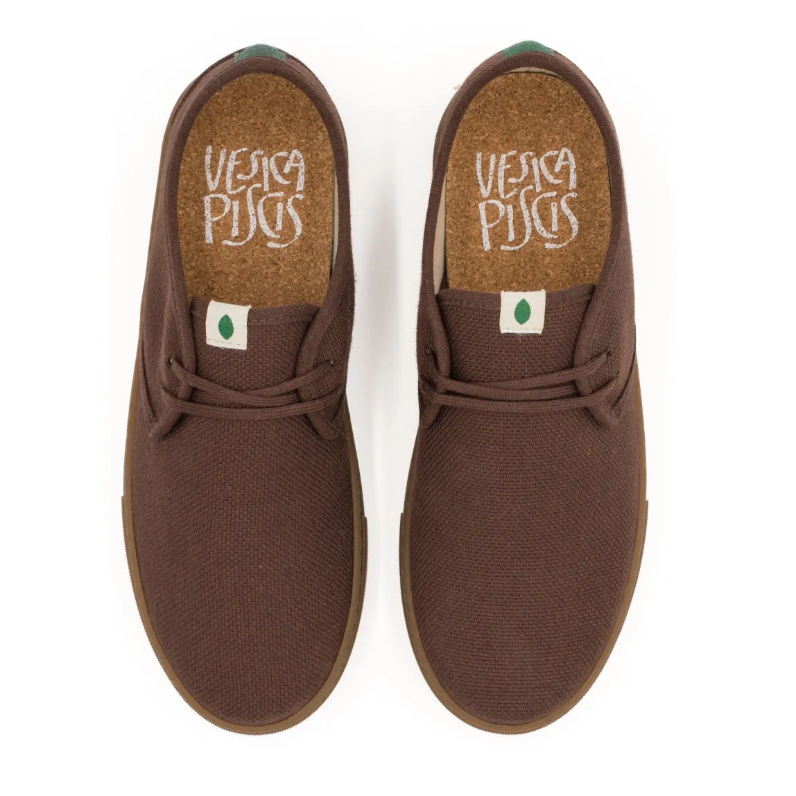 Vegan sneaker brown SID048