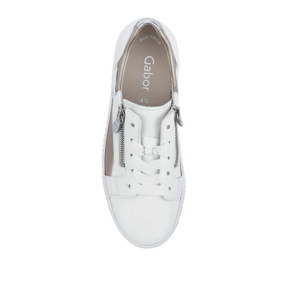 Wemo Lace-Up Leather Trainers - GAB37517 / 323 536