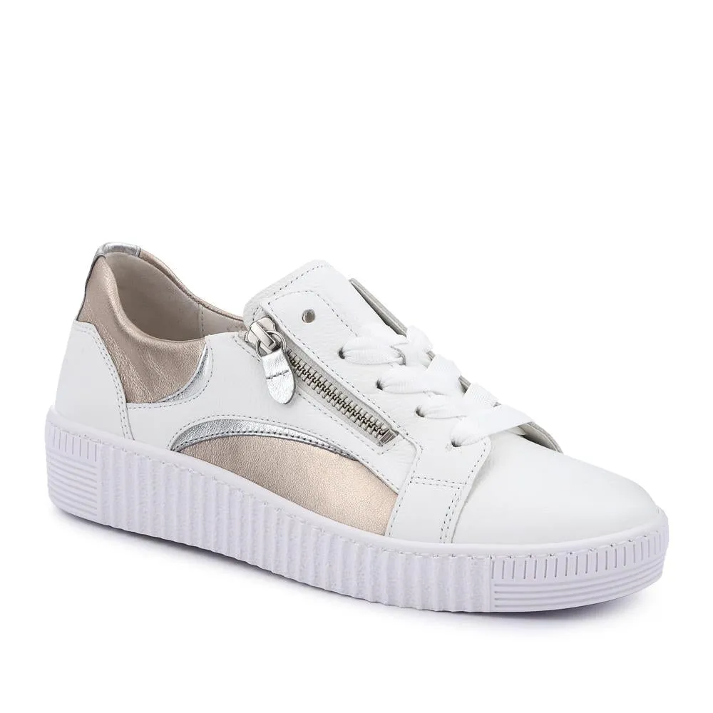 Wemo Lace-Up Leather Trainers - GAB37517 / 323 536
