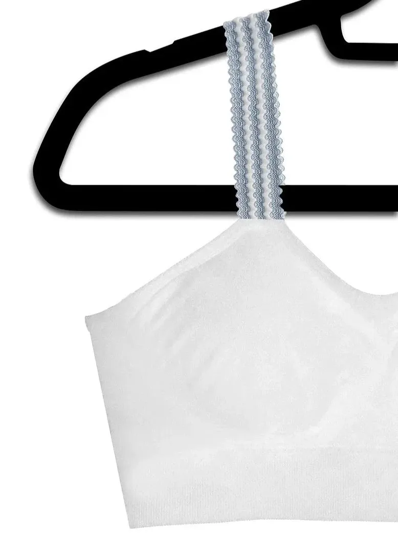 White Love Bra [White/Denim]