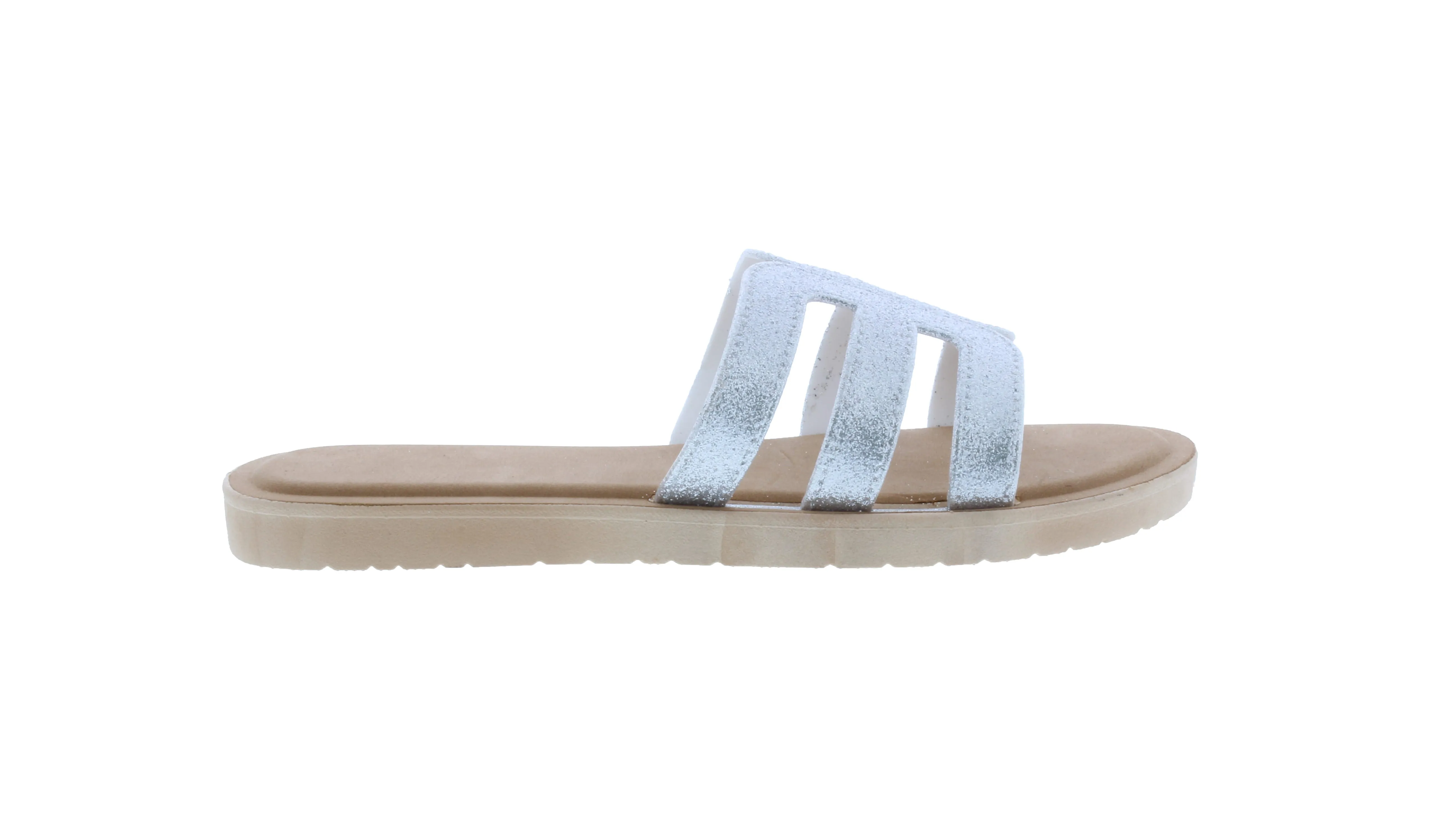 Women Slip On Glitter Sandal