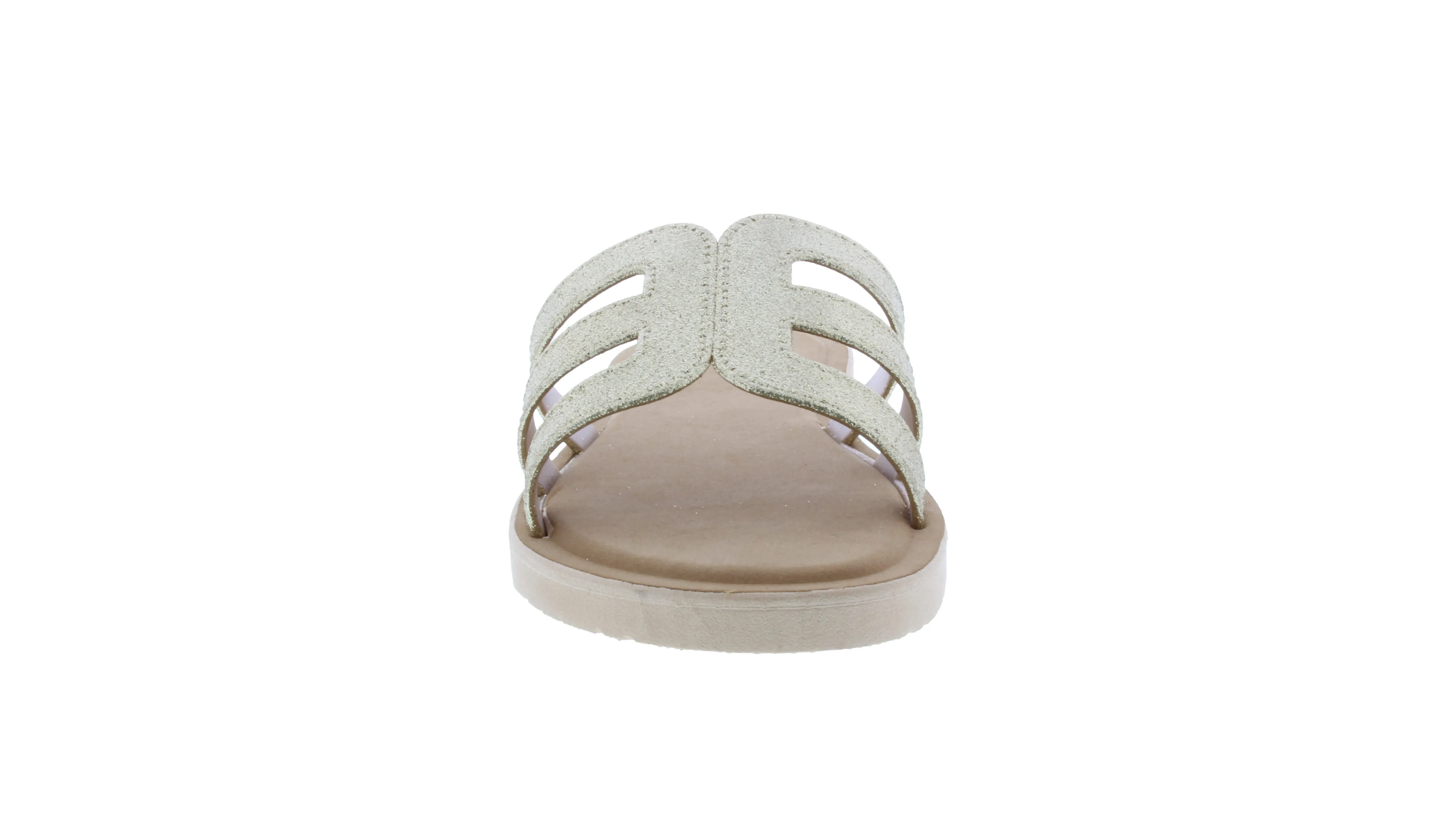 Women Slip On Glitter Sandal