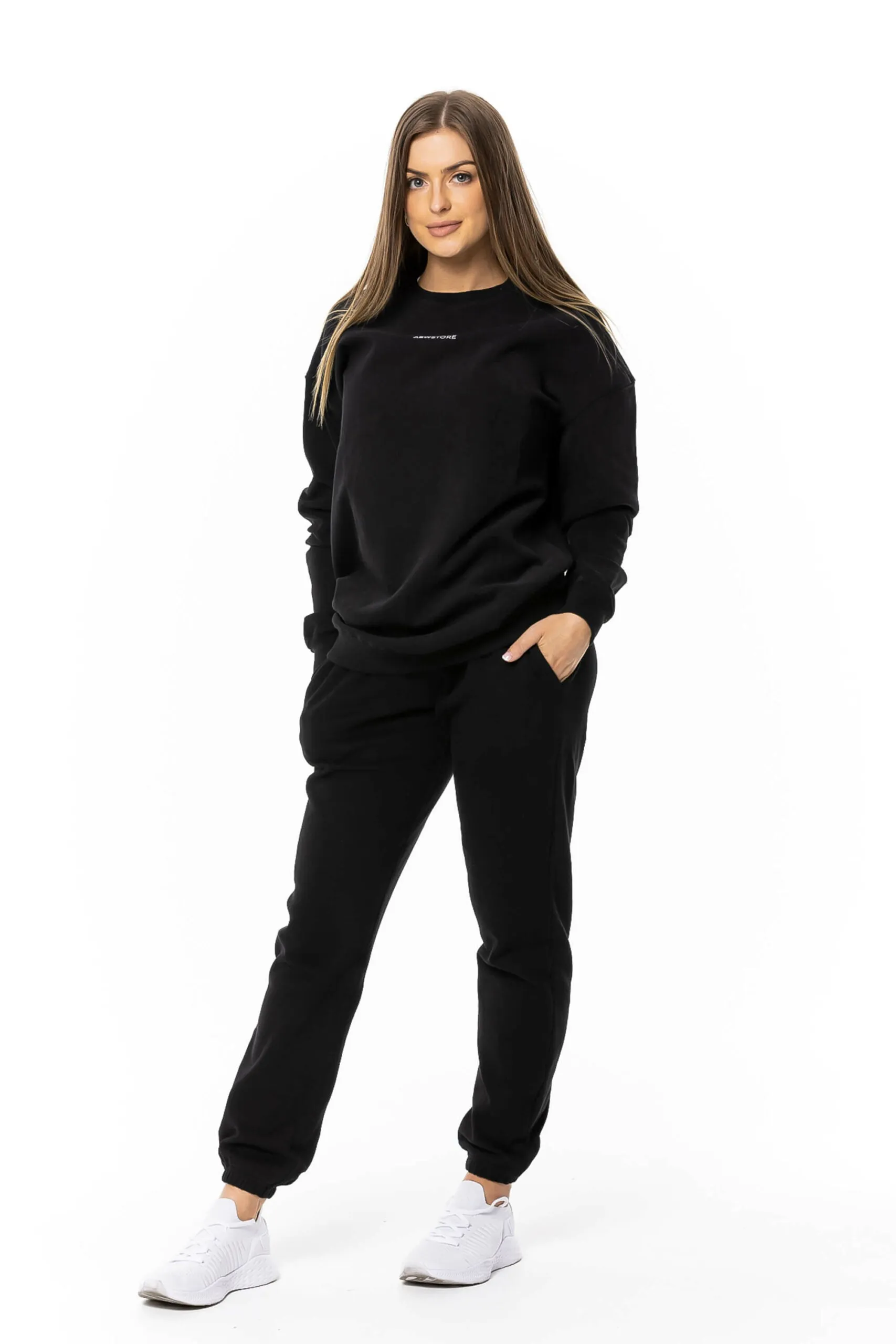 Womens Oversized Sweater - Black