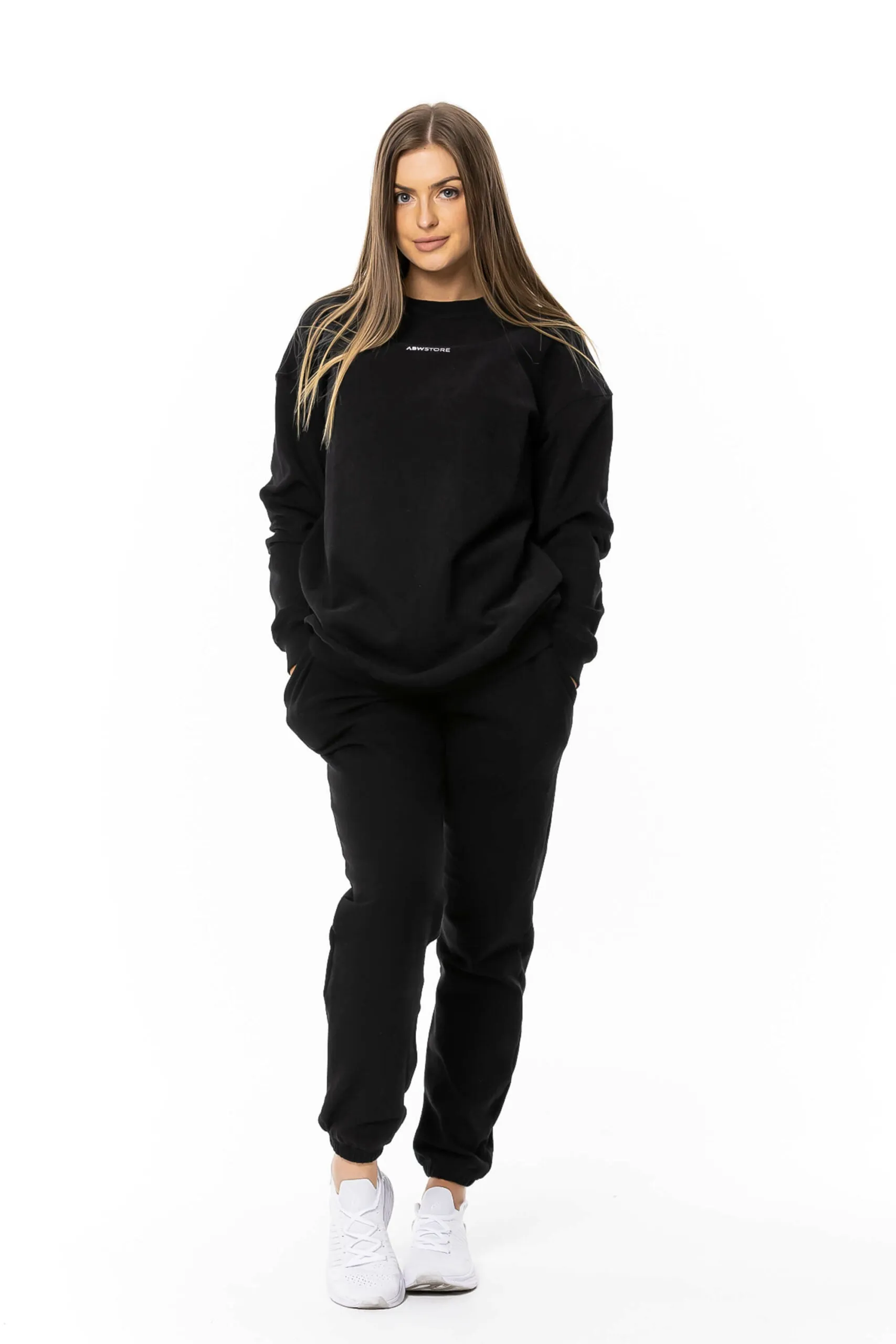 Womens Oversized Sweater - Black