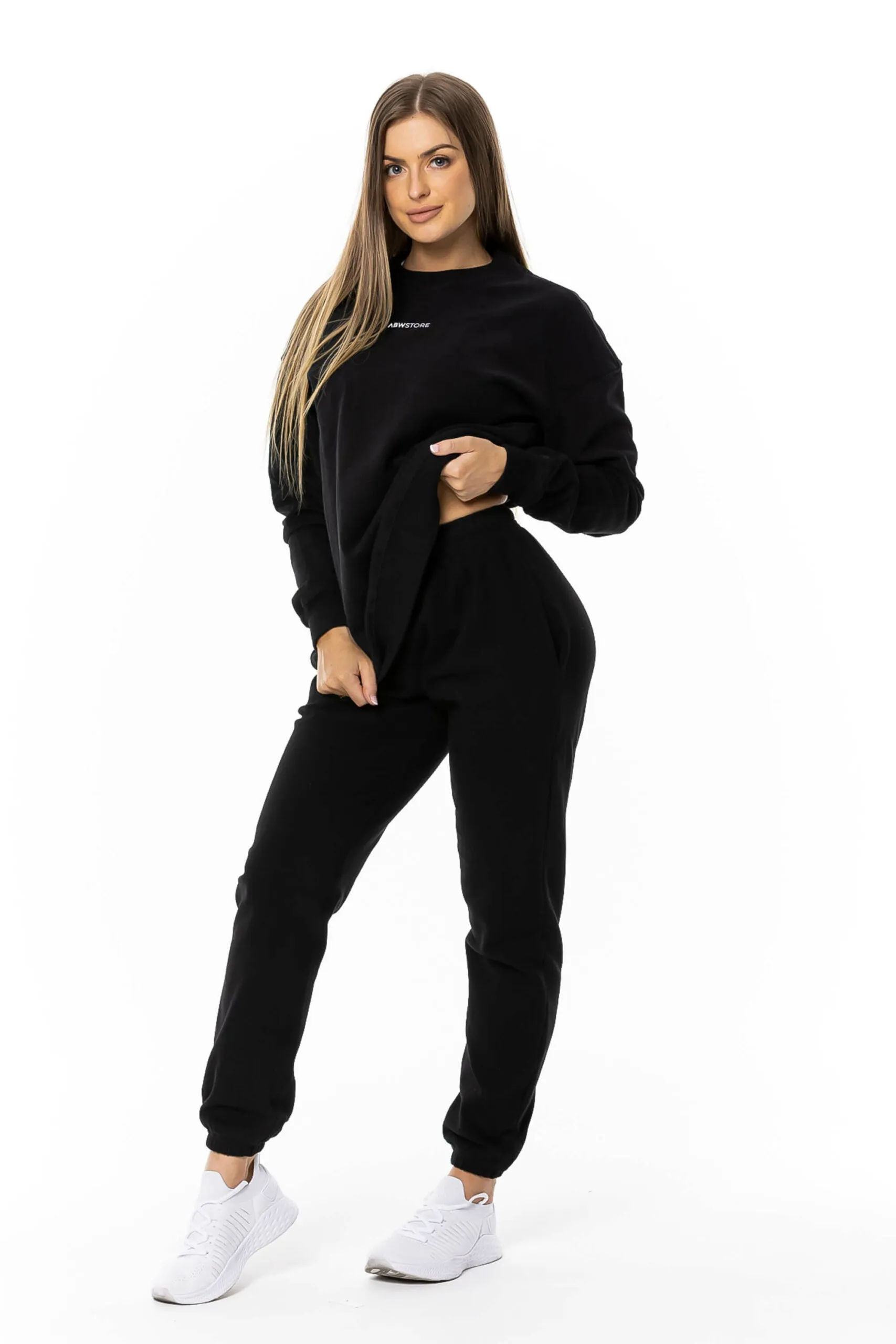 Womens Oversized Sweater - Black