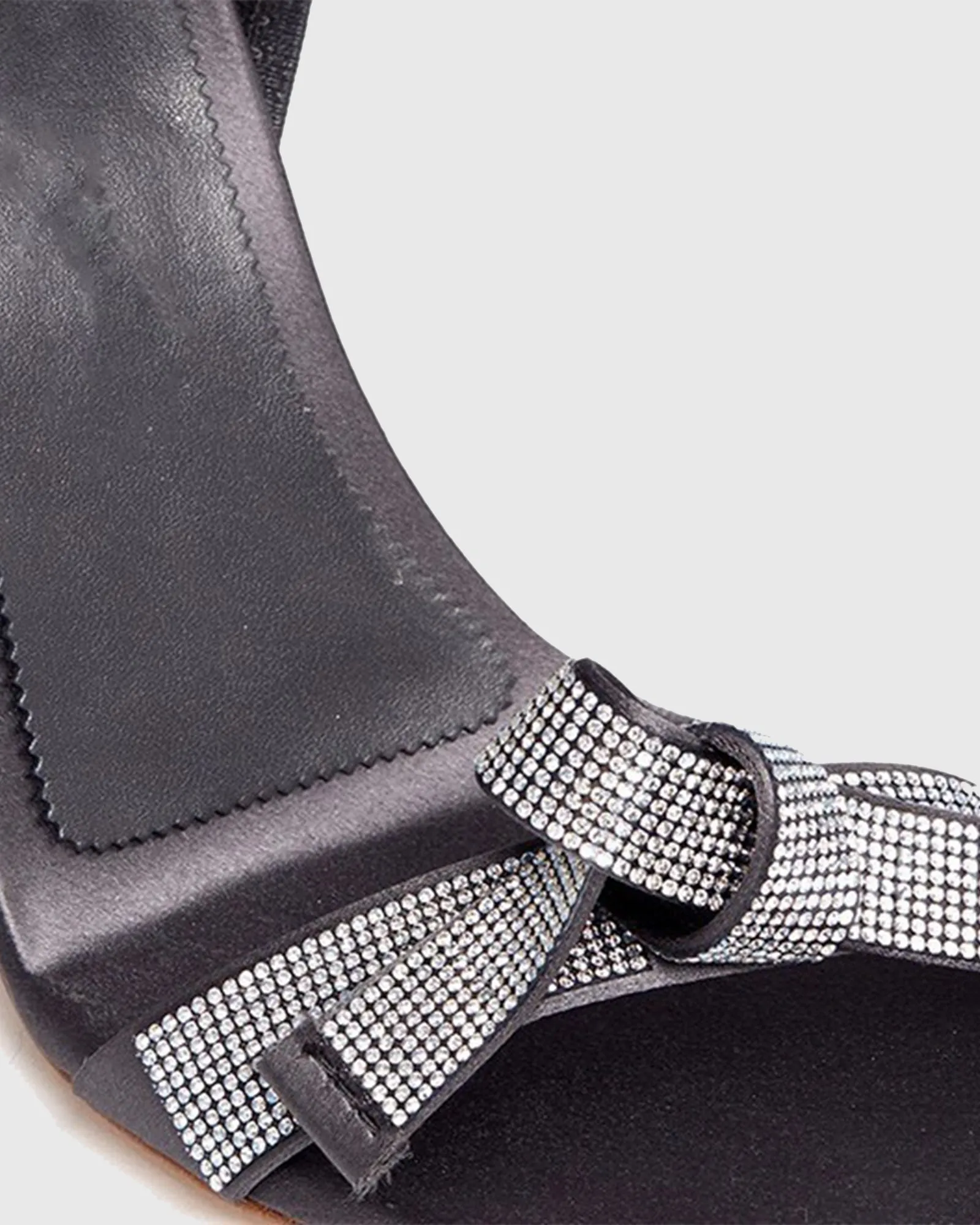 Yaretzi Rhinestone Knot Slingback Sandals