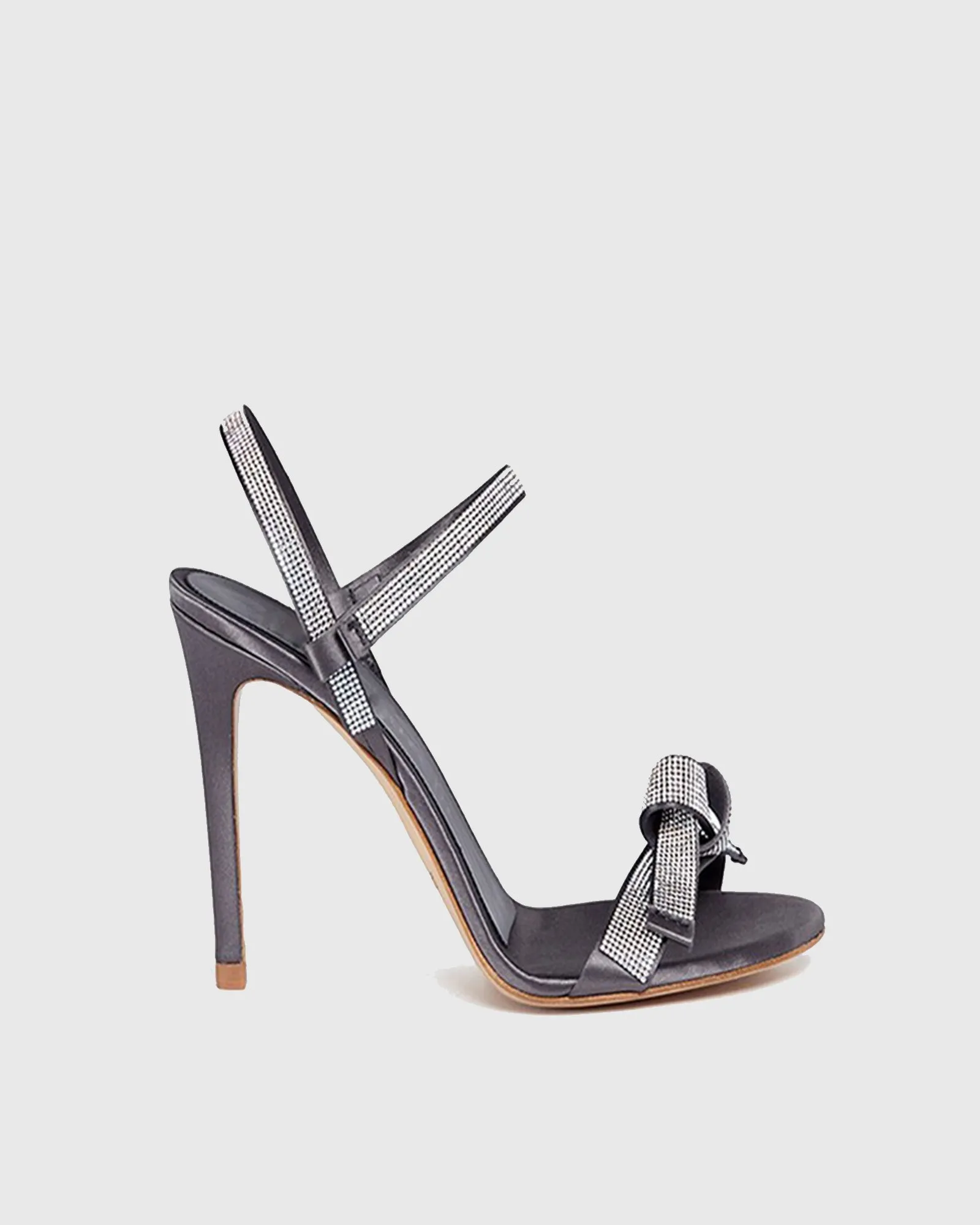 Yaretzi Rhinestone Knot Slingback Sandals