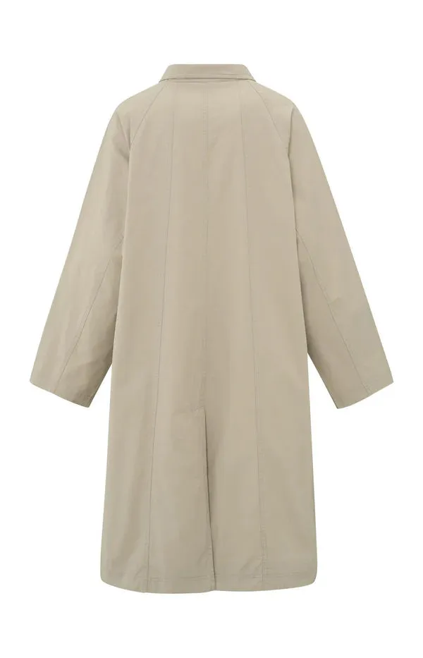 YAYA - Oversized Coat in Safari